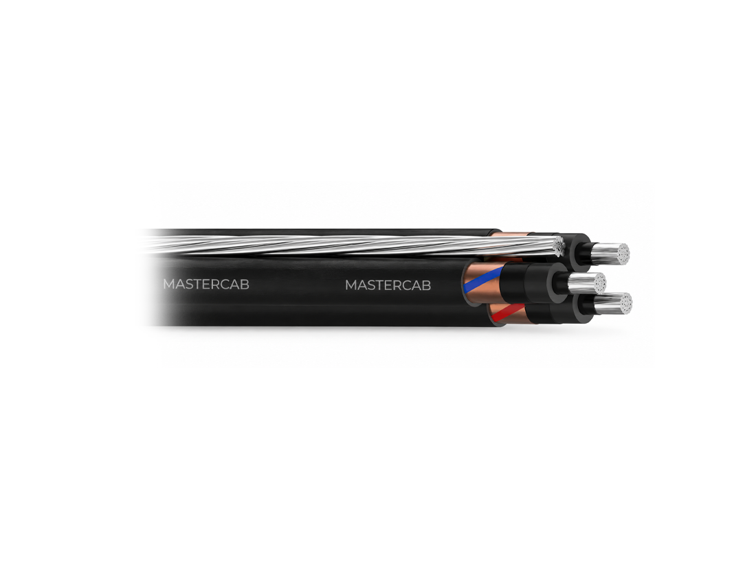 Aerial bunched cables